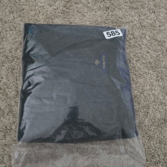 Men’s Lambs Wool Sweater Vest XL Gray V Neck Layering Timeless Business Casual - Picture 6 of 6